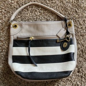 Fossil Karli Satchel - Stripe
